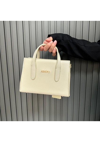 Bayan Çanta Düz Krem AR36309 fiyatları