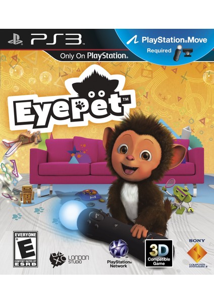 Ps3 Eyepet Eye Pet Move Destekli Oyun