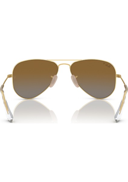 Rj 9506S 223/T5 52 Ray-Ban Junior Junıor Avıator Polarize Çocuk Güneş Gözlüğü