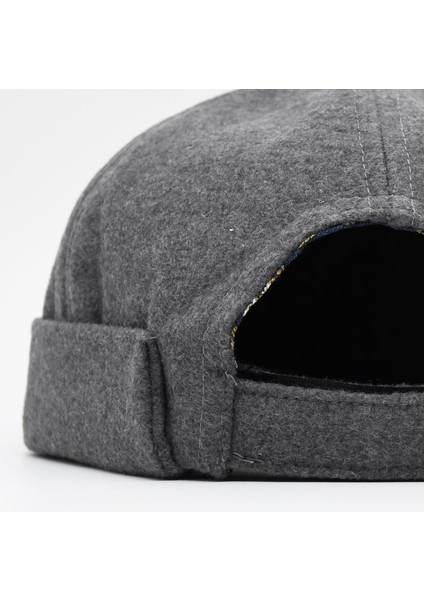 Etnik Desen Kısa Docker Şapka Vintage Cap Kasket modelleri