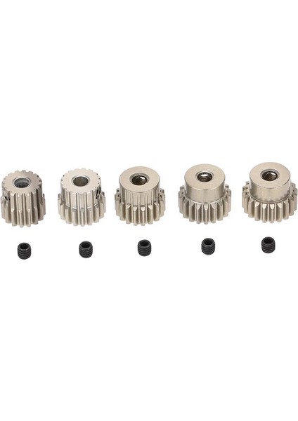 1/10 Rc Arabalar Için Uygun Metal Yeniden Takılan Bağlantı Parçaları, 48DP 16-20T Araba Modeli Motor Dişlisi (Yurt Dışından)