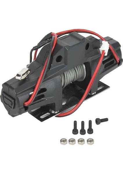 1/10 Rc Paletli Araba D90 Eksenel SCX10 Trx4 Km2 Yedek Için Çift Motorlu Metal Vinç (Yurt Dışından)