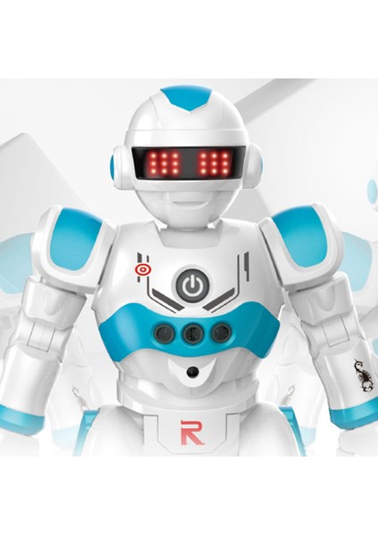 Çocuk Hikaye Anlatma Uzaktan Kumandalı Robot Işık Müzik Çok Fonksiyonlu Şarjlı Elektrikli Akıllı Oyuncak (Yurt Dışından) fırsatları
