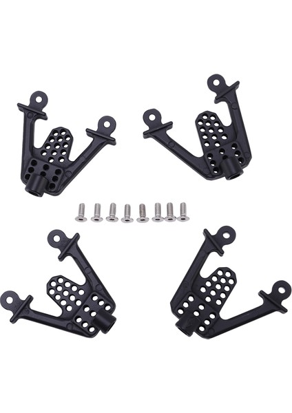 4 Adet Arka ve Ön Amortisör Montajı Lıft Amortisörleri Axial SCX10 Rc Crawler 1/10 Araba Için (Yurt Dışından)