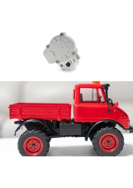 Rc Araba Metal Orta Dalga Kutusu Muhafaza Kiti Fms 1/24 FCX24 Xiaoqi Kırıcı K5 Siyah (Yurt Dışından)