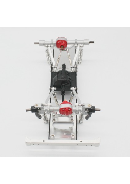 2x Metal Şasi Çekme Çubukları Servo Sabit Montaj Braketi Mn D90 D91 MN99S 1/12 Rc Araba Yükseltme Parçaları, Siyah (Yurt Dışından)
