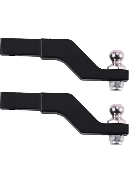 2x Rc Araba Metal Römork Kancası Düşürme Bağlantı Parçası 1/10 Crawler Trx4 -4 Arka Tampon Yükseltme Parçaları (Yurt Dışından)