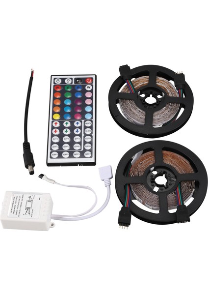 10M 2X5M 3528 Smd 600 LED Şerit Işık Rgb + Uzaktan Kumanda (Yurt Dışından)
