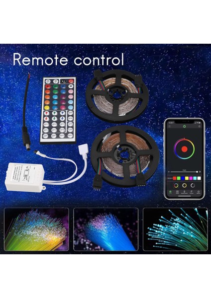 10M 2X5M 3528 Smd 600 LED Şerit Işık Rgb + Uzaktan Kumanda (Yurt Dışından)