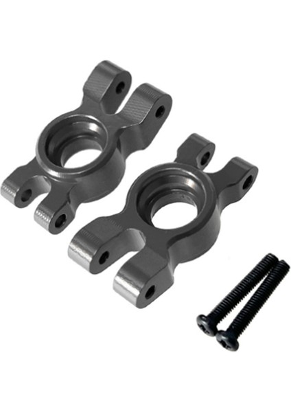 Rc Araba Metal Yükseltme Arka Tekerlek Kupası Bileşenleri Go 1/14 14209 14210 H14BM Parçaları (Titanyum) (Yurt Dışından)