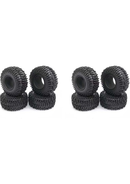 Adet 125MM 2.2 Inç Lastik Lastik 1/10 Rc Paletli Araba Eksenel SCX10 90046 RR10 Wraith Trx4 -6 (Yurt Dışından)