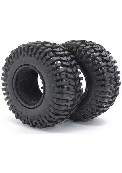 Adet 125MM 2.2 Inç Lastik Lastik 1/10 Rc Paletli Araba Eksenel SCX10 90046 RR10 Wraith Trx4 -6 (Yurt Dışından)