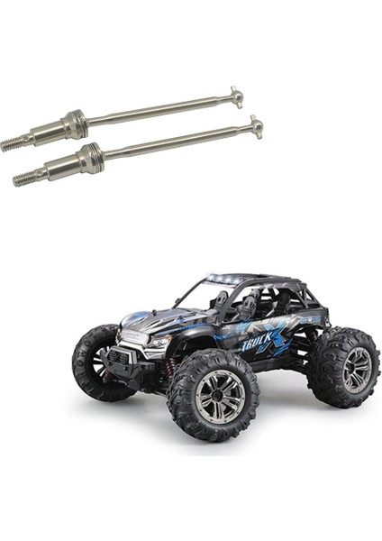 2 Adet Metal Ön Tahrik Mili Cvd QWJ01 Xinlehong Q901 Q902 Q903 9130 9136 9137 1/16 Rc Araba Yedek Parçaları (Yurt Dışından)