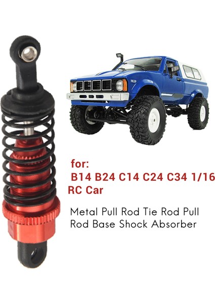B14 B24 C14 C24 C34 1/16 Rc Araba Yedek Parçaları Için Metal Çekme Çubuğu Bağlantı Tabanını Yükseltin, Kırmızı (Yurt Dışından) indirimleri