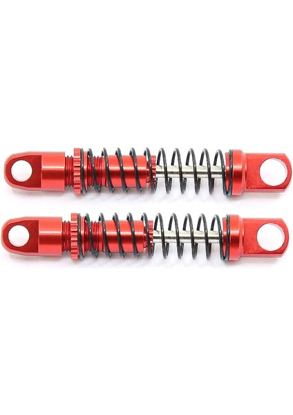 XMYKC01CM Jimny 1/16 Rc Paletli Araba Yükseltme Parçaları Aksesuarları Için 4 Adet Metal Amortisör, Kırmızı (Yurt Dışından)