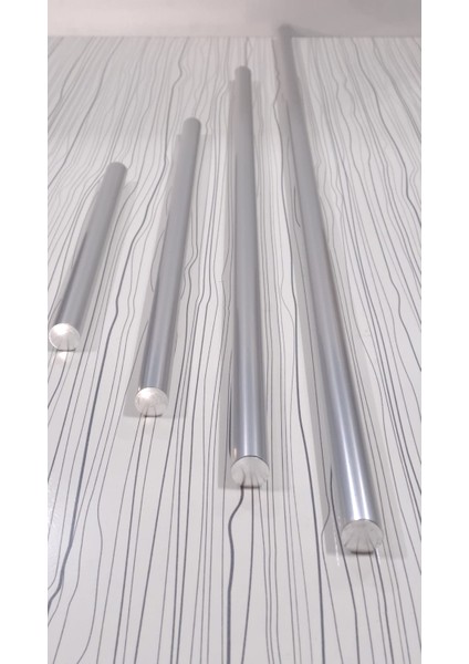 Chef Akpen 4'lü Chef Alüminyum Paslanmaz 29-49-74-99 cm Metal Oklava Seti Hamur Açma Aparatı Sofra Mutfak fiyatları