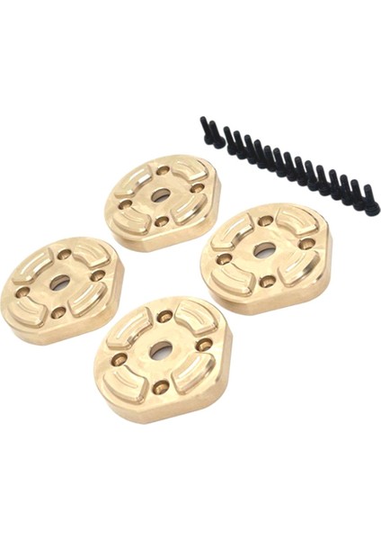 4 Adet Rc Araba Yükseltme Pirinç Ön ve Arka Aks Karşı Ağırlık Kiti 1/12 H12Y H12Y+ Oyuncak Parçaları Için (Yurt Dışından)