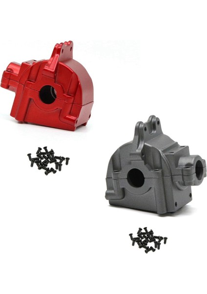 2x Metal Wave Box Kabuk Kapağı Diferansiyel Muhafazası 144001-1254 144001 1/14 Rc Araba Parçaları Için, Kırmızı (Yurt Dışından) modelleri