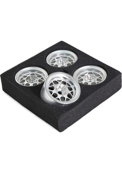 Rc Uzaktan Kumandalı Model Araba Lastikleri Metal Jantlar Yükseltme Aksesuarları Siyah (Yurt Dışından) modelleri