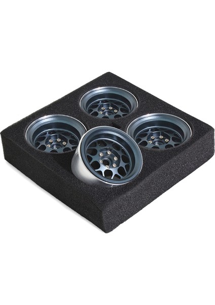 Rc Uzaktan Kumandalı Model Araba Lastikleri Metal Jantlar Yükseltme Aksesuarları Siyah (Yurt Dışından) fırsatları