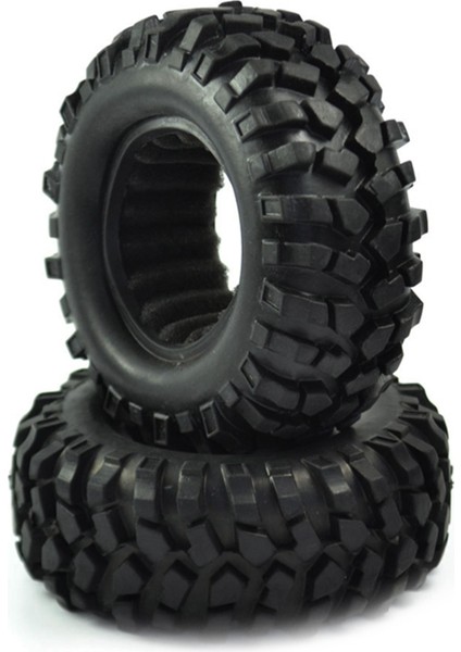 8 Adet 1.9 Inç Kauçuk Lastik Tekerlek Lastikleri 96X40MM 1/10 Rc Paletli Trx4 Eksenel SCX10 Iıı AXI03007 90046 (Yurt Dışından)