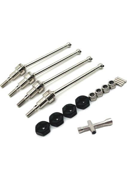 Scy 1/16 Q117 W130 W141 Rc Fırça Uzaktan Kumandalı Araba Parçaları Için Gelişmiş Performans Için Tahrik Mili Siyah Yükseltme (Yurt Dışından)