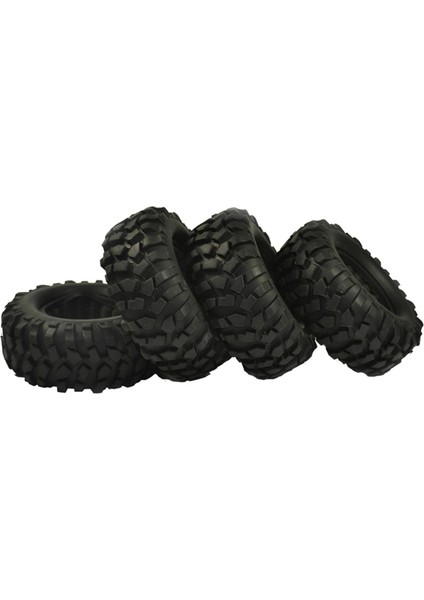 8 Adet 1.9 Inç Kauçuk Lastik Tekerlek Lastikleri 96X40MM 1/10 Rc Paletli Trx4 Eksenel SCX10 Iıı AXI03007 90046 (Yurt Dışından)