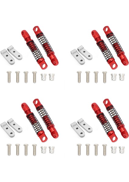 8x D12 Rc Araba Metal Arka Amortisör Sabit Koltuk Yükseltme Parçaları Aksesuarları Montajlı,1 (Yurt Dışından)