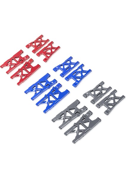 Arrma 1/8 Mojave 4s Yükseltme Parçaları Mavi Için Alüminyum Ön ve Arka Süspansiyon Kolları (Yurt Dışından)