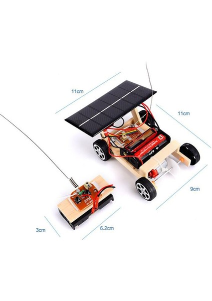 2x Montajlı Güneş Enerjili Araba Uzaktan Kumandalı Rc Eğitici Oyuncaklar Çocuklar Için Kendin Yap Bilim Teknoloji Seti Hediyeler (Yurt Dışından) fiyatları