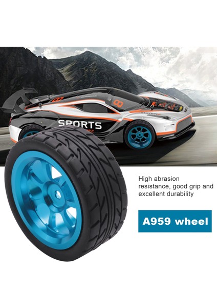 1/18 A959-B A979-B A959 A969 A949 A979 K929 Araba Parçaları Için Altıgen Somunlu Rc Tekerlek Lastikleri (Yurt Dışından) modelleri