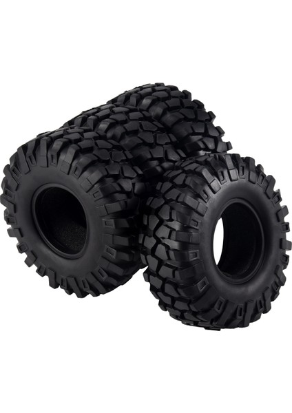 4 Adet 1.9 Inç Kauçuk Lastik Tekerlek Lastikleri 108X40MM 1/10 Rc Paletli Trx4 Eksenel SCX10 Iıı AXI03007 90046 (Yurt Dışından)