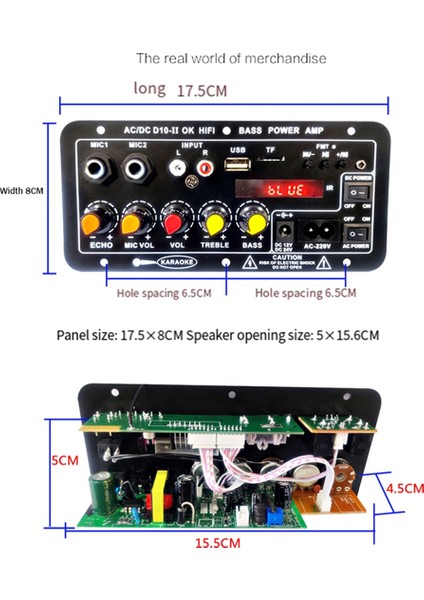 Optik Ses Bluetooth Amp USB Fm Radyo Tf Oynatıcılı Amplifikatör Kartı Ev Araba Için Dıy Subwoofer (Ab Fişi) (Yurt Dışından) fırsatları