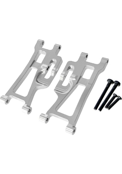 Rc Araba Metal Yükseltme Alt Salıncak Kolu Parçaları Go 1/14 14209 14210 H14BM Parçaları (Gümüş) (Yurt Dışından)