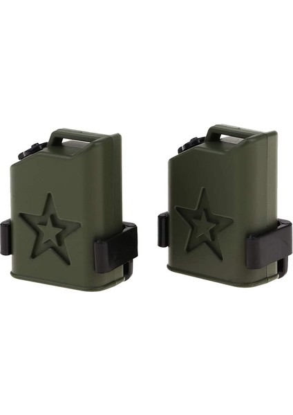Dekorasyon Aksesuarı Plastik Mini Yakıt Tankı 1/10 Ölçekli Rc Kaya Tırmanıcısı Axial Wraith SCX10 90046 Kamyon Araba (Yurt Dışından)