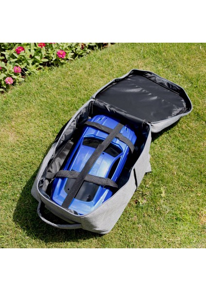 Rc Araba Saklama Çantası El Çantası Sırt Çantası Axial SCX10 Trx4 Slash HQ727 Kısa Kamyon 1/10 Paletli Drift Arabası, Gri (Yurt Dışından)