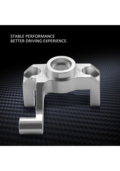 Base C Direksiyon Kupası Ön Salıncak Kolu Seti 1/12 Rc Araba Aksesuarları 12428 Fy-03 Q39 Yükseltme Parçaları Kiti, Gümüş (Yurt Dışından)