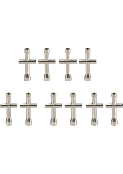 10X Oyuncak Aksesuarı 4/5/5.5/7mm Anahtar Kovanı Anahtar Rc 80132 Model Araba Tekerlek Aleti Için (Yurt Dışından)