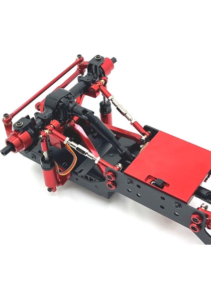 Rc Araba Yükseltme Çekme Çubuğu Seti 1/12 MN99S Parçaları Kırmızı (Yurt Dışından) modelleri