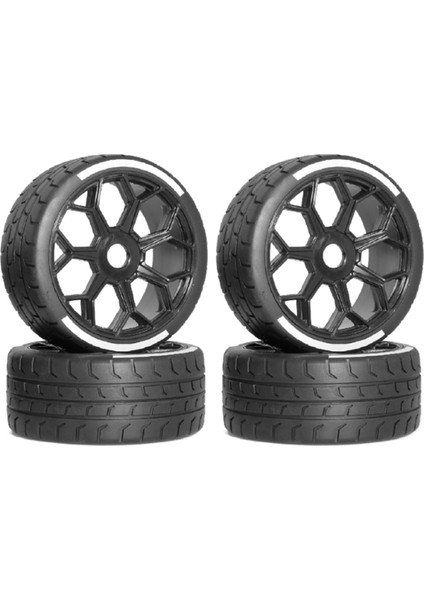 4 Adet 42/102 Lastik Lastik 17MM Tekerlek Altıgen 1/7ARRMA Ihlal Sınırsız F1 1/8 X3 Gt Rc Araba Yükseltme Parçaları Aksesuarları (Yurt Dışından)