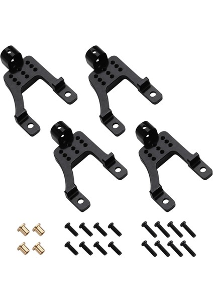 Rc Araba Yükseltme Braketi Kiti 1/12 MN128 MN86 G500 Yükseltme Parçaları Siyah (Yurt Dışından)