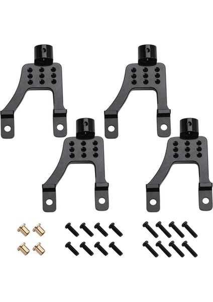 Rc Araba Yükseltme Braketi Kiti 1/12 MN128 MN86 G500 Yükseltme Parçaları Siyah (Yurt Dışından)