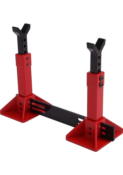Simülasyon Metal Yüksekliği Ayarlanabilir Jack Rc Araba Tutucu Stand Dekorasyonu 1/8 1/10 Paletli Eksenel SCX10 Trx4 D90 C (Yurt Dışından)