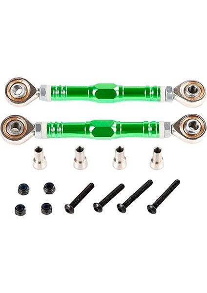 Cnc Metal Bağlantı Çekme Çubuğu Seti 1/5 Km Rovan Baja 5b 5t 5sc Rc Araba Oyuncak Parçaları Yeşil (Yurt Dışından)