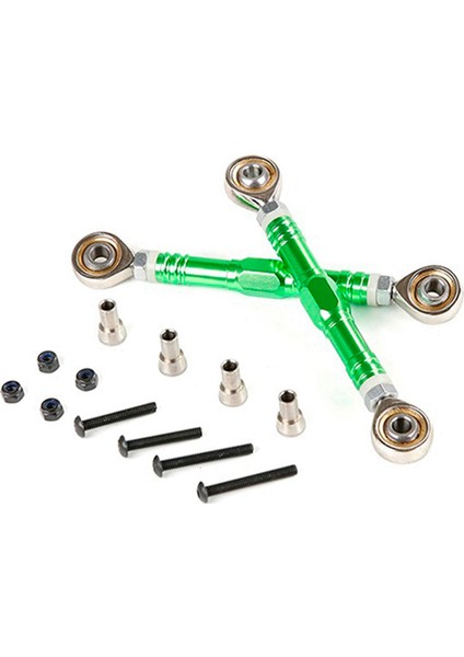Cnc Metal Bağlantı Çekme Çubuğu Seti 1/5 Km Rovan Baja 5b 5t 5sc Rc Araba Oyuncak Parçaları Yeşil (Yurt Dışından)