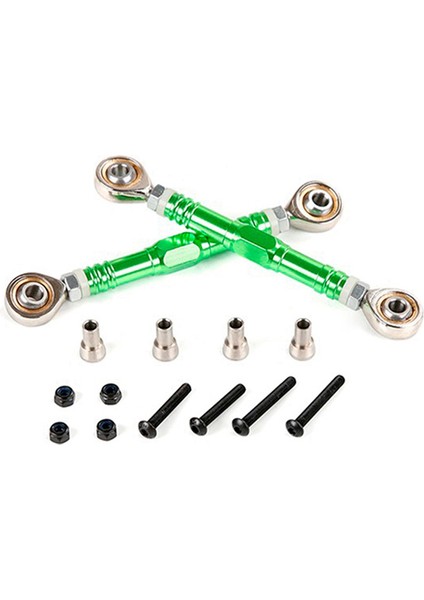 Cnc Metal Bağlantı Çekme Çubuğu Seti 1/5 Km Rovan Baja 5b 5t 5sc Rc Araba Oyuncak Parçaları Yeşil (Yurt Dışından)