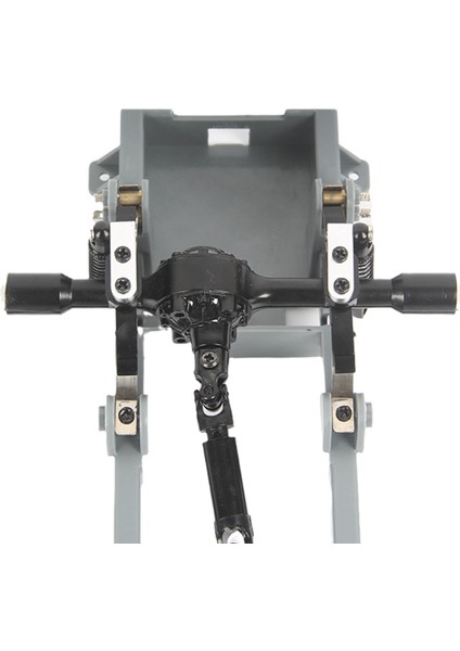 D12 Rc Araba Metal Arka Amortisör Için 2 Set Sabit Koltuk Yükseltme Parçaları Aksesuarları Montajlı, 4 (Yurt Dışından)