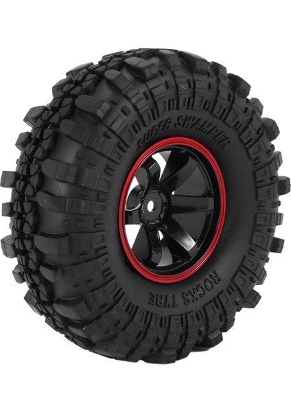 4 Adet 110MM 1.9 Inç Jant Lastik Tekerlek Lastiği 1/10 Rc Kaya Tırmanıcısı SCX10 D90 Trx4 Için (Yurt Dışından)
