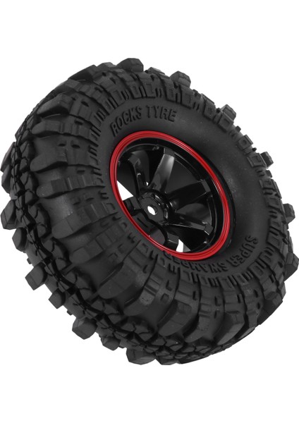 4 Adet 110MM 1.9 Inç Jant Lastik Tekerlek Lastiği 1/10 Rc Kaya Tırmanıcısı SCX10 D90 Trx4 Için (Yurt Dışından)
