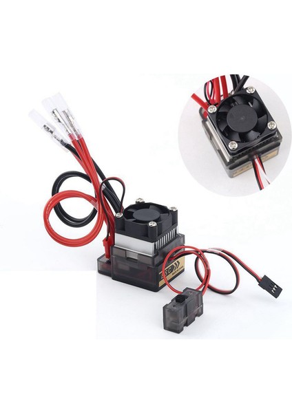 3x 320A 7.2V-16V Çift Yönlü Fırçalı Esc Hız Kontrol Cihazı Rc Araba Kamyon Tekne Için (Yurt Dışından)